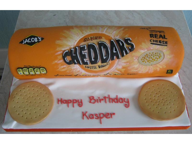 Cheddars completely edible plain sponge and sugarpaste for Kasper in Freckleton