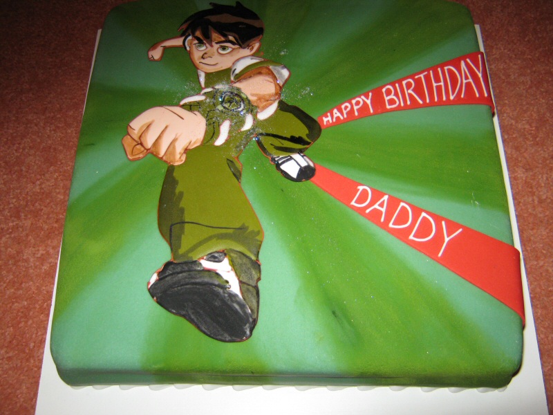 Ben 10 - Birthday cake made to order for Shauna of Layton, Blackpool