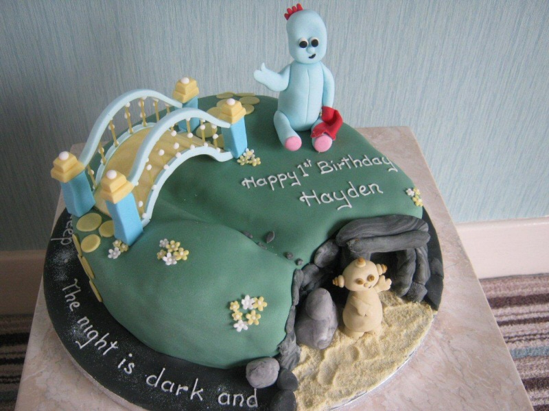 In The Night Garden - Themed cake from the popular children's TV program for Hayden in Blackpool.